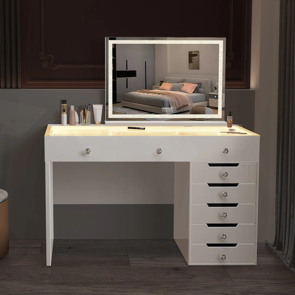 Luxury Vanity Dressing Table Complete Dianna Special Set