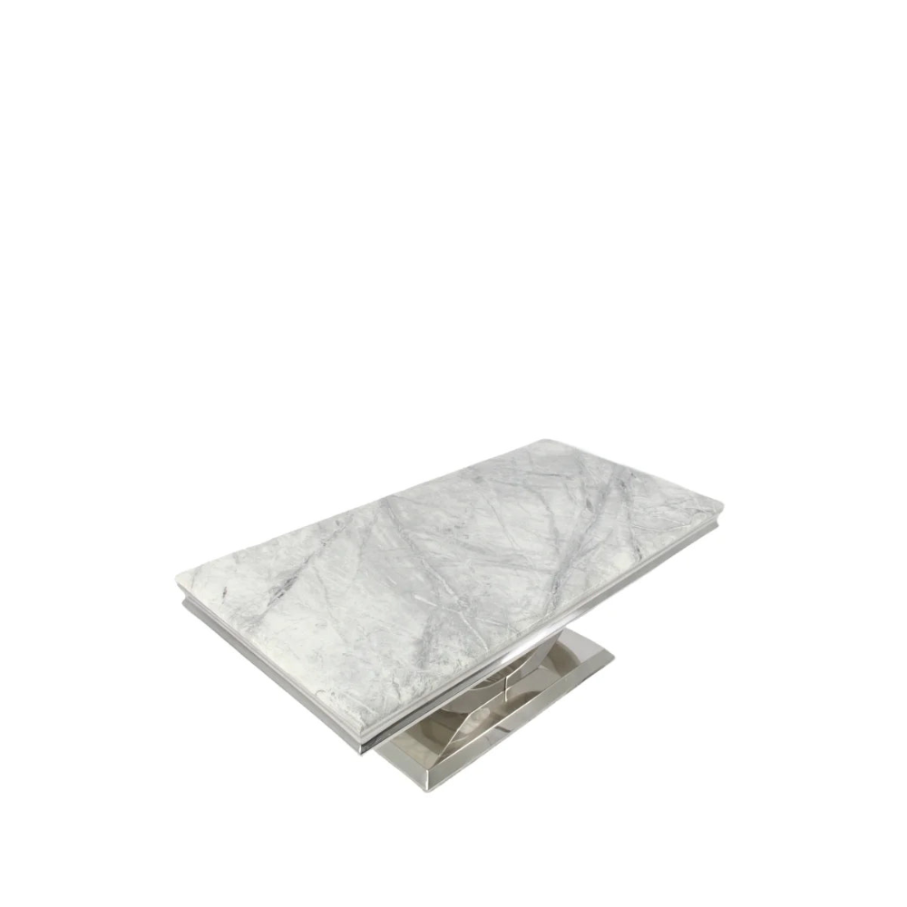 London Silver Coffee Table