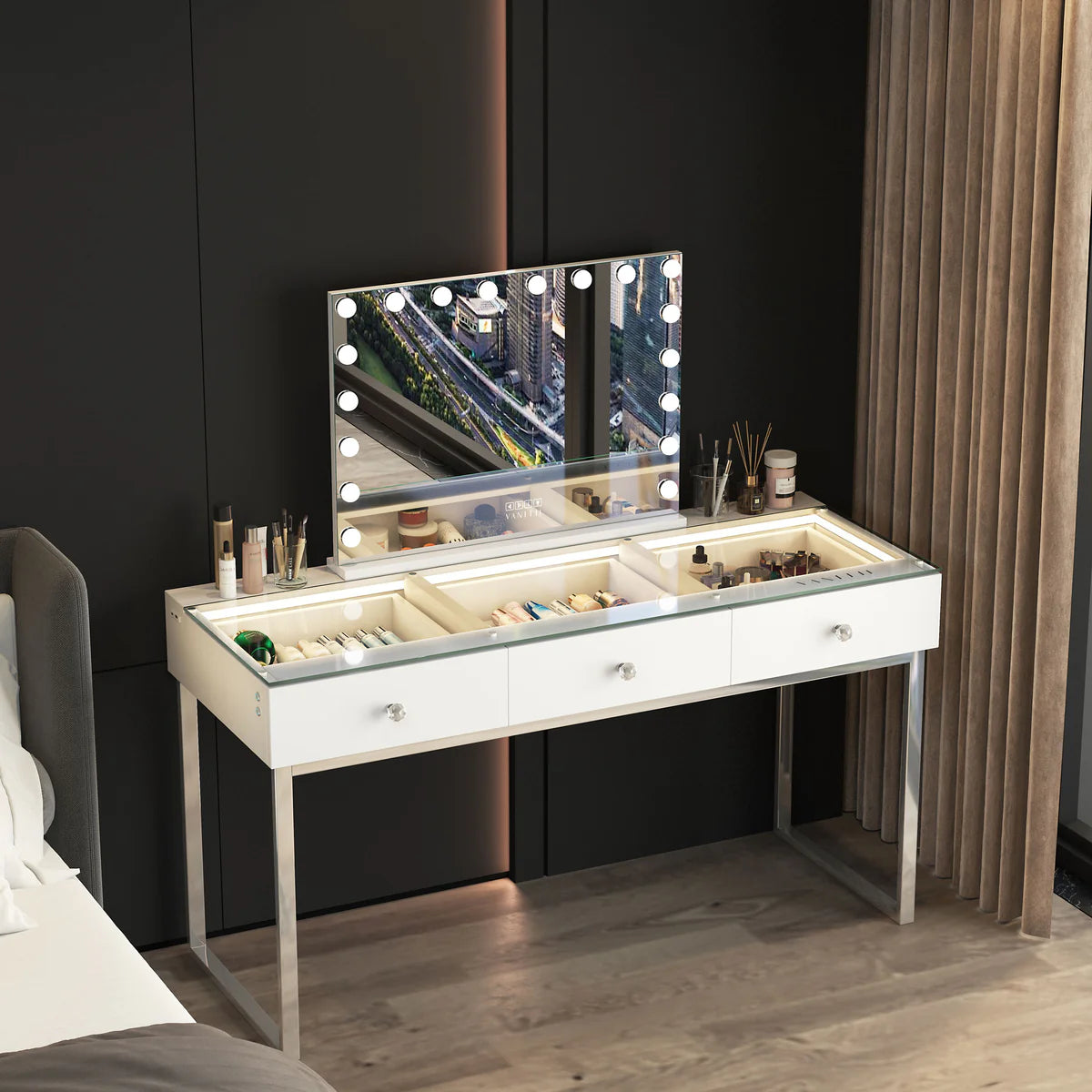 Luxury Vanity Dressing Table Billie Special Complete set