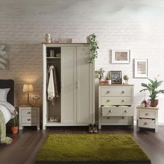 Lancaster 4 Piece Bedroom Wardrobe Set