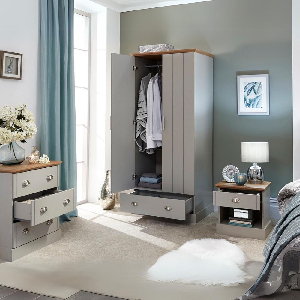 Kendal 3 Piece Bedroom Wardrobe Set