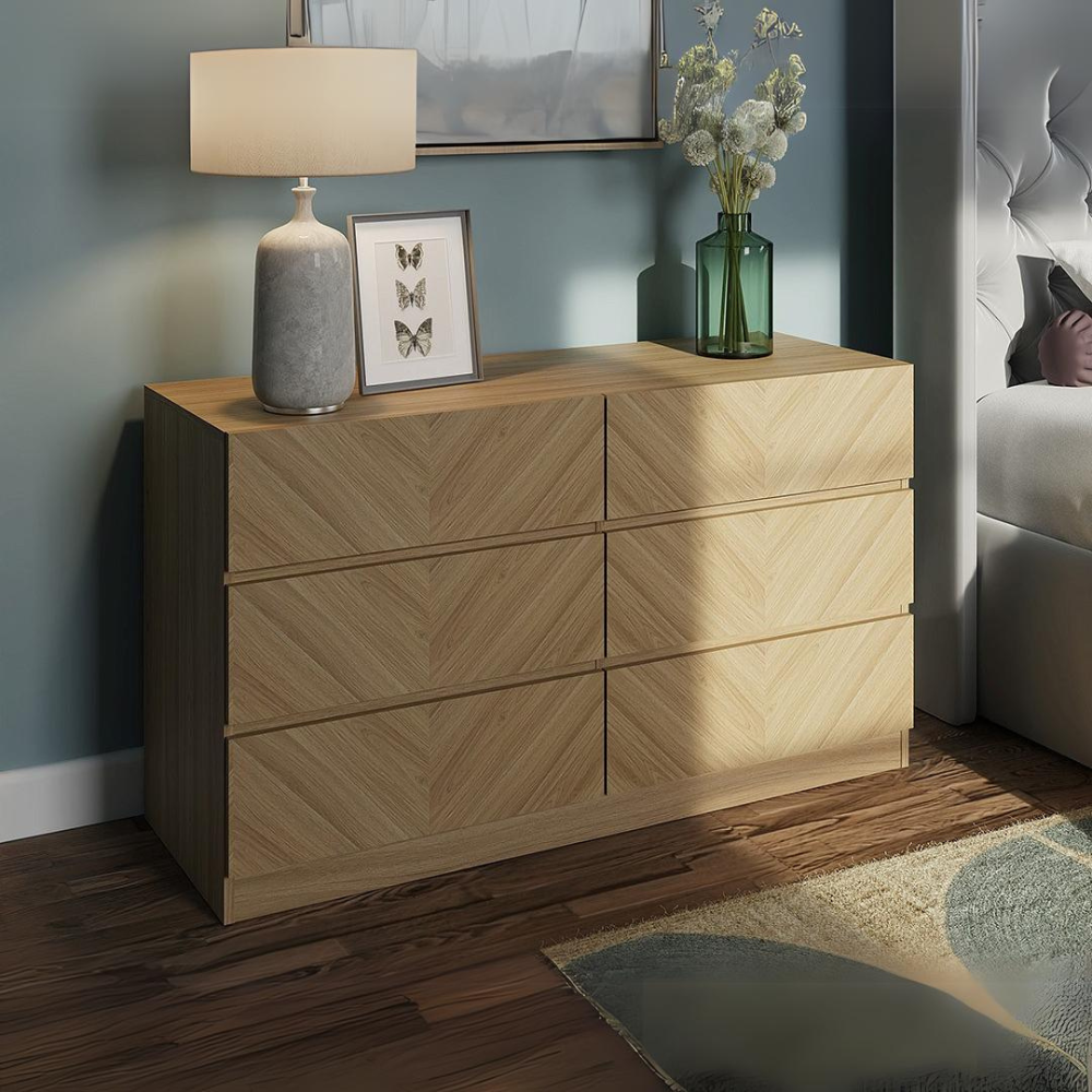 Catania 3+3 Drawer Chest