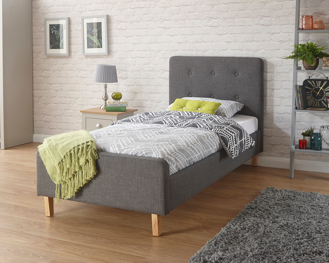 Ashbourne Fabric Bed - Furniture Local