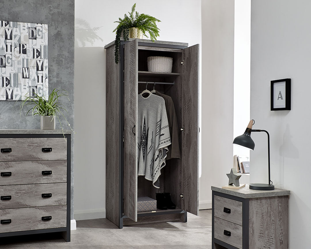 Boston 3 Piece Wardrobe Bedroom Set