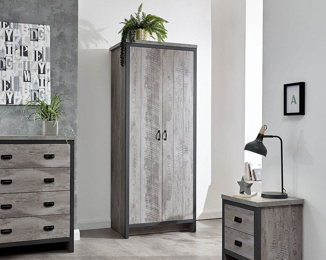 Boston 3 Piece Wardrobe Bedroom Set