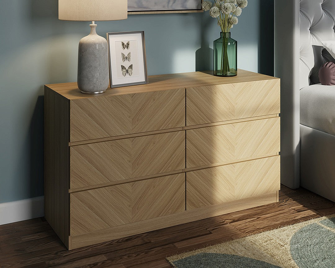 Catania 3+3 Drawer Chest