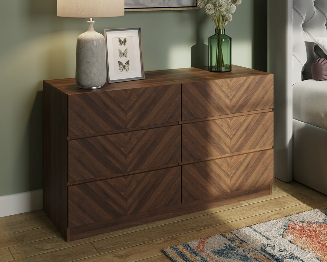 Catania 3+3 Drawer Chest