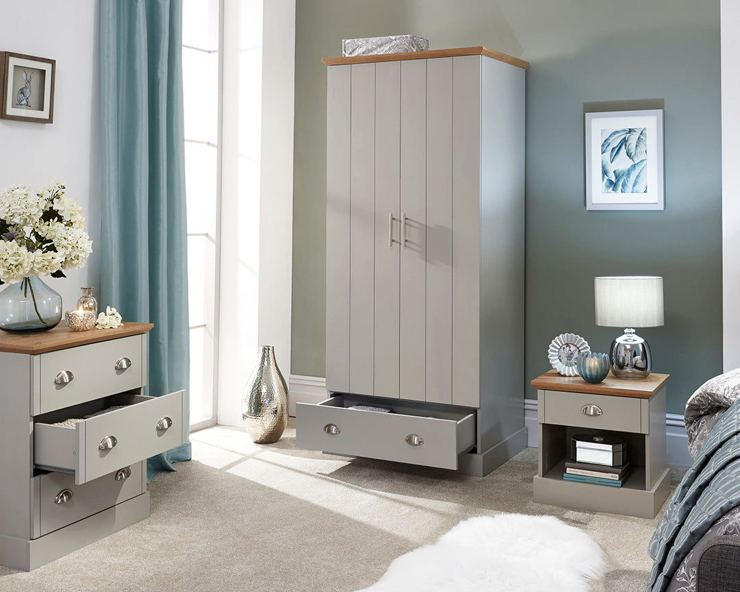 Kendal 3 Piece Bedroom Wardrobe Set