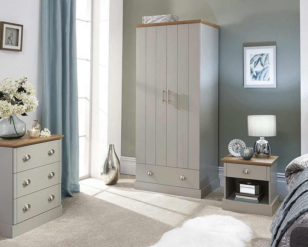 Kendal 3 Piece Bedroom Wardrobe Set