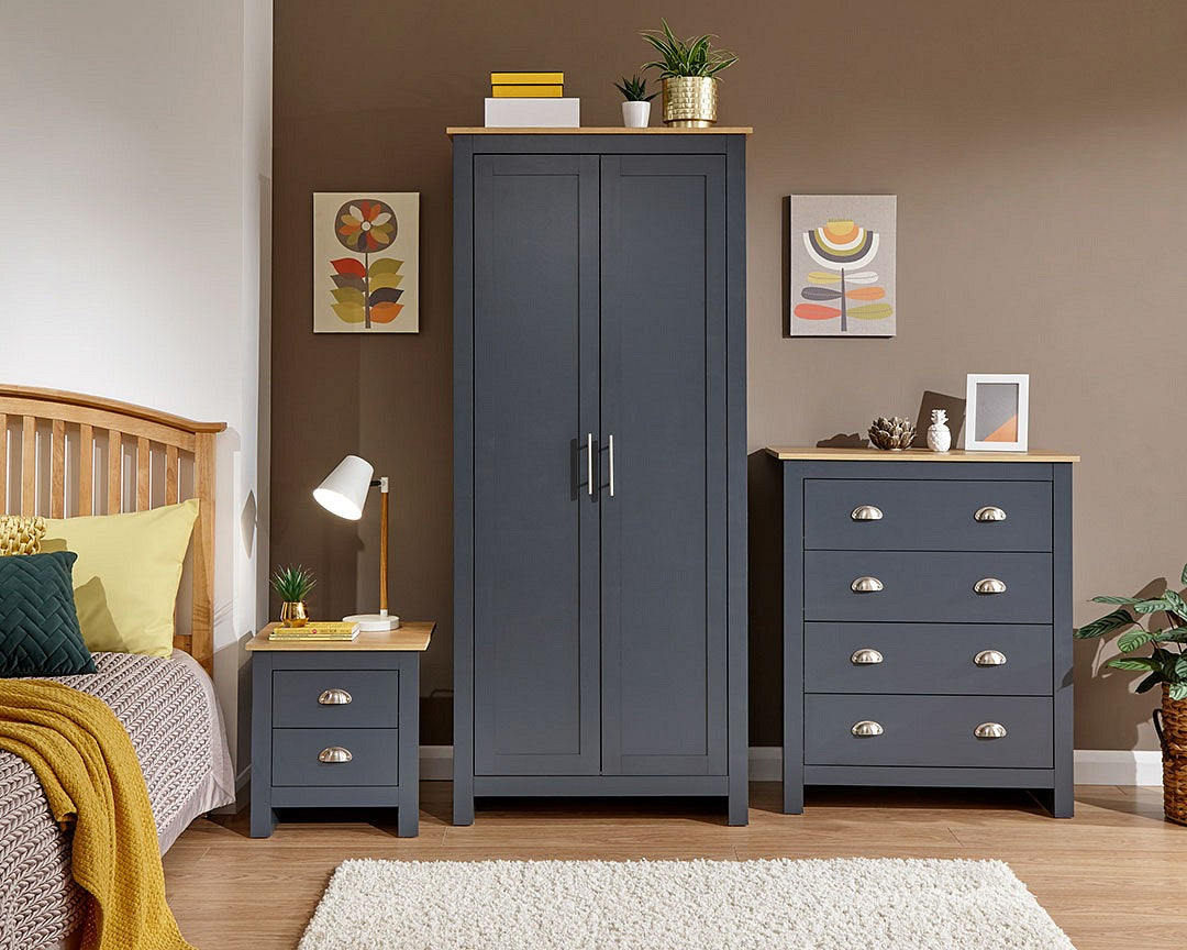 Lancaster 3 Piece Bedroom Wardrobe Set