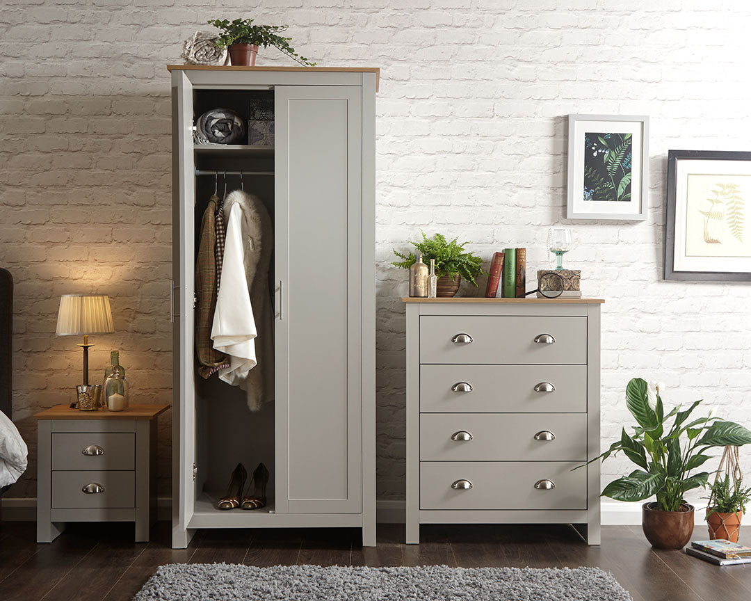 Lancaster 3 Piece Bedroom Wardrobe Set