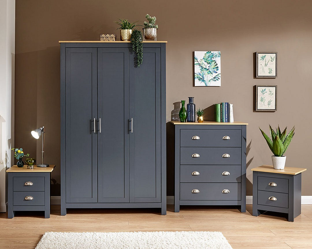 Lancaster 4 Piece Bedroom Wardrobe Set