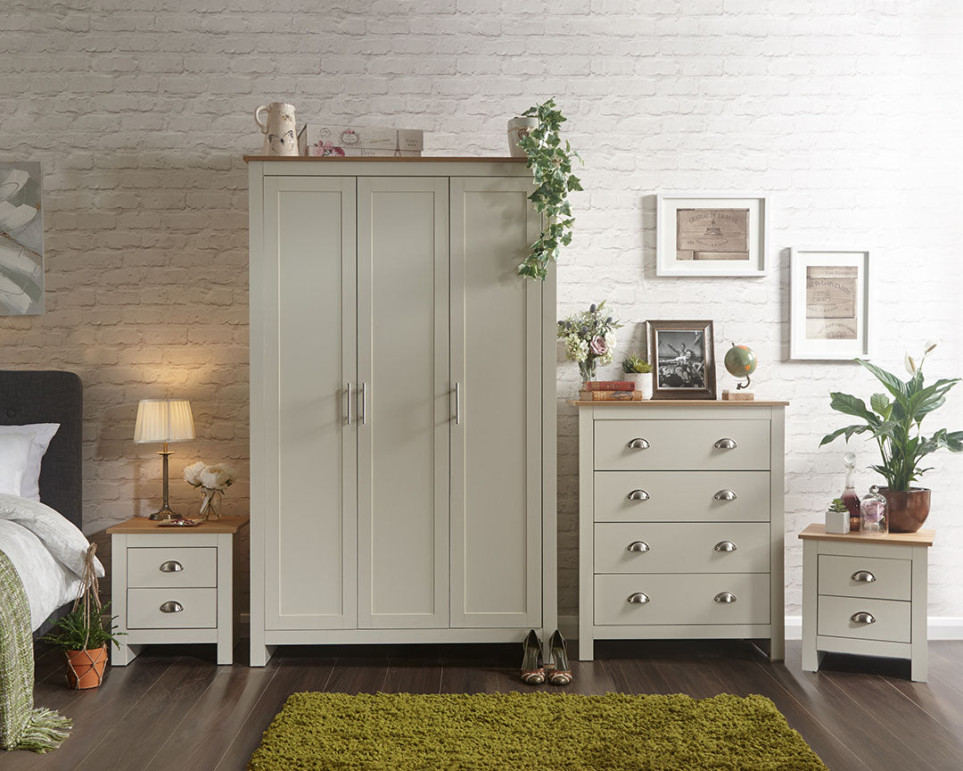 Lancaster 4 Piece Bedroom Wardrobe Set