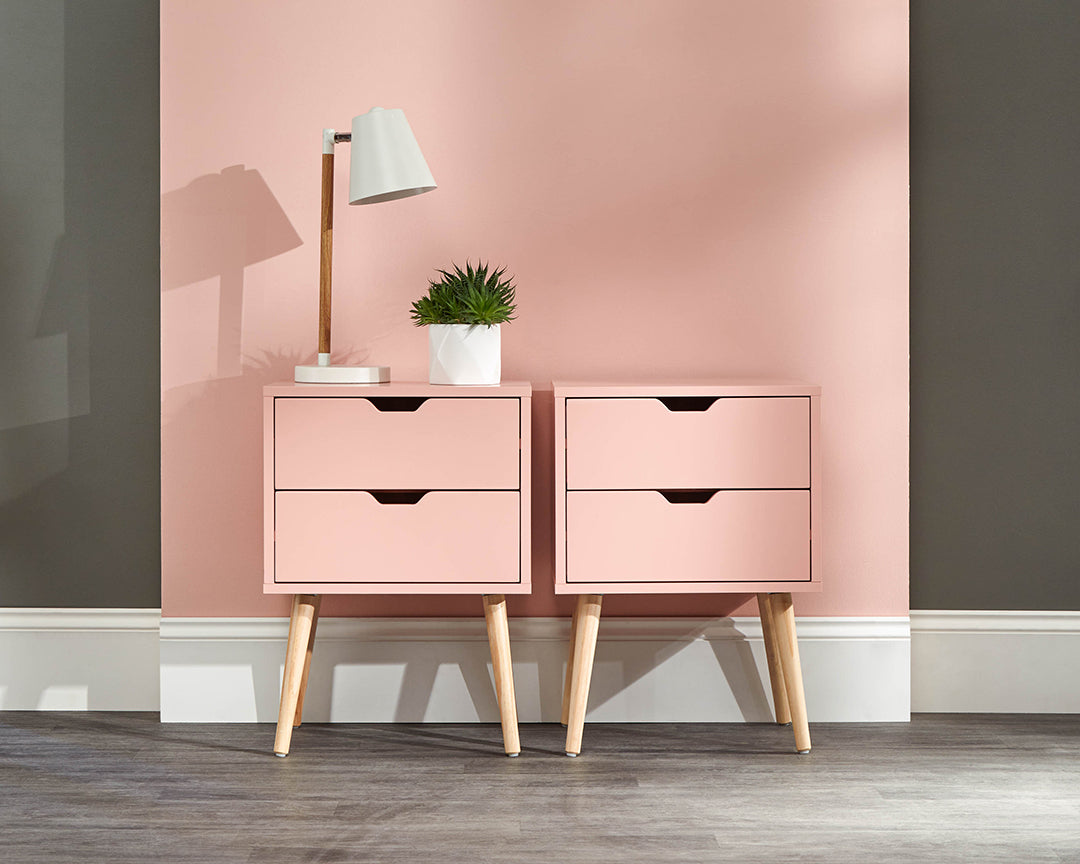 Nyborg 2 Drawer Bedside