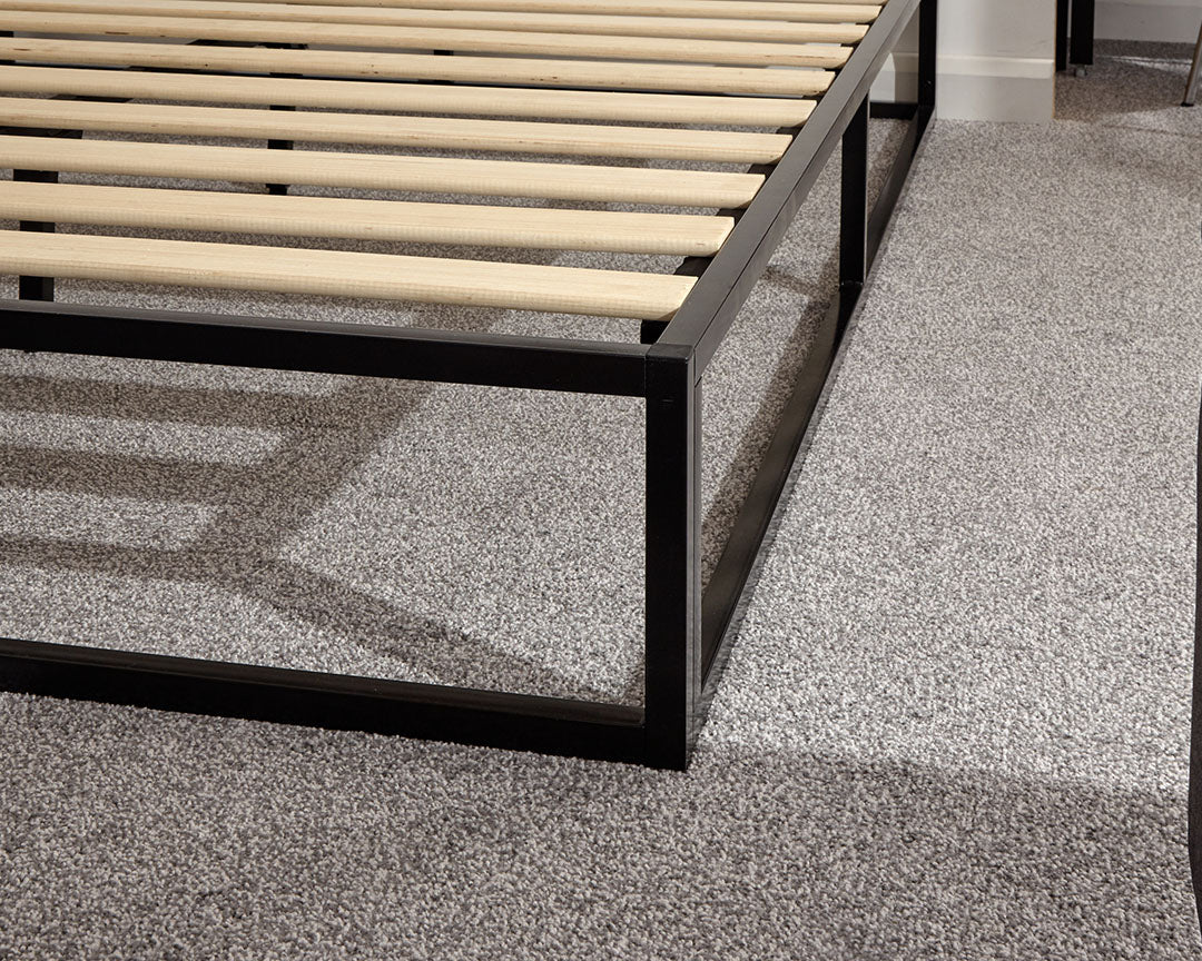 Platform Metal Bed Frame - Furniture Local